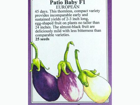 Patio Baby Eggplant Seeds Online Hot Sale