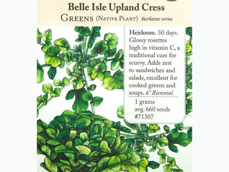 Belle Isle Upland Cress Seeds (Organic) Online Sale