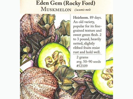 Eden Gem (Rocky Ford) Melon Seeds (Organic) For Cheap