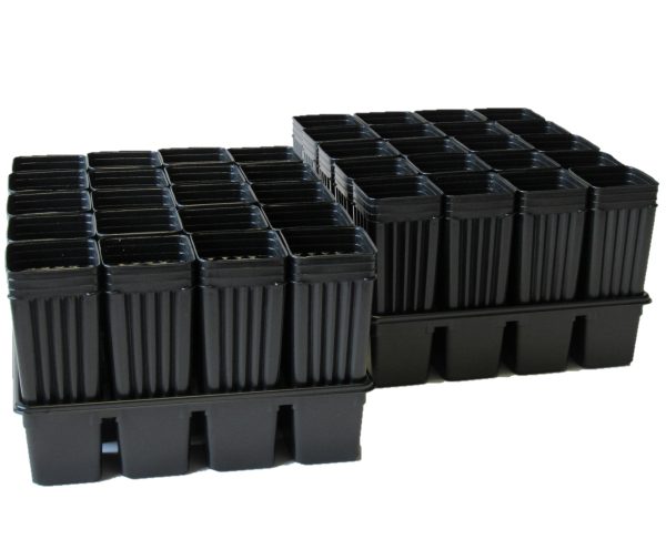 2 20 Pocket Trays with 40 Grapevine Pots Online