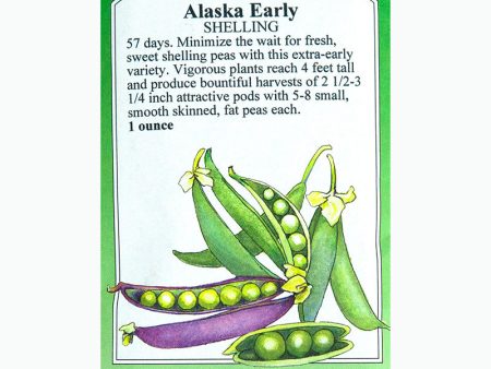 Alaska Early Pea Seeds Online now