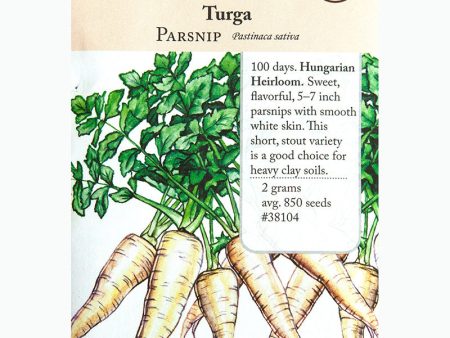 Turga Parsnip Seeds (Organic) For Cheap