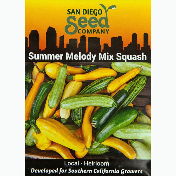 OUT Melody Mix Summer Squash Seeds Online Sale