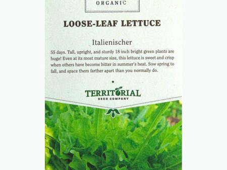 Italianischer Lettuce Seeds (Organic) Hot on Sale