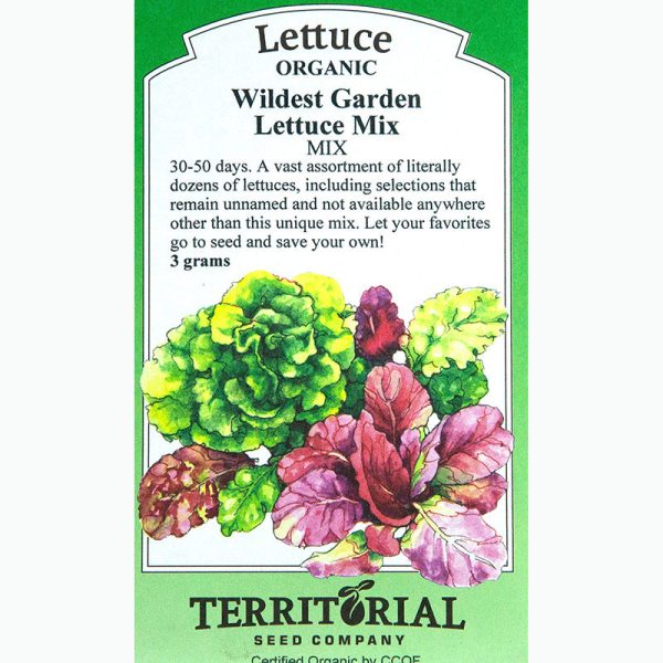 Wildest Garden Lettuce Mix Seeds Hot on Sale