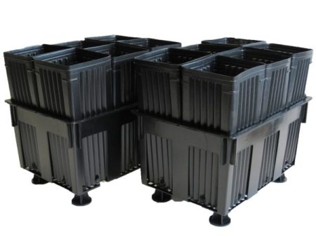 2 Tray7 Trays & 8 Legs with 12 5 X12  Corner Hole Treepots For Cheap