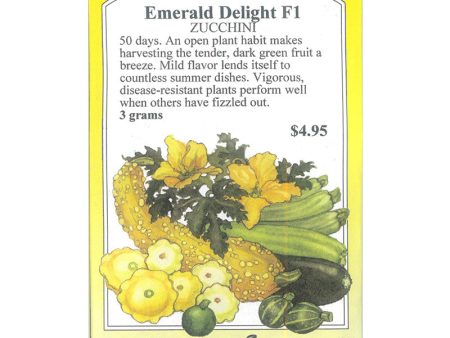 Emerald Delight Summer Squash Seeds Online Hot Sale