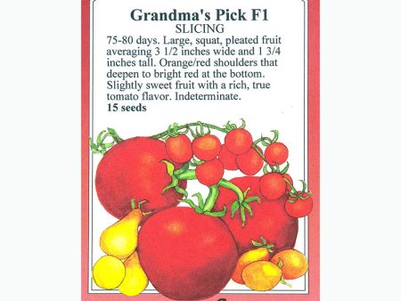 Grandma s Pick Tomato Seeds For Cheap