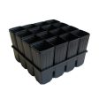 16 Pocket Tray with 16 Mini Corner Hole Treepots Online now