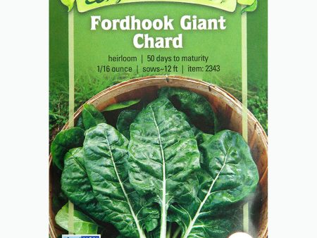 Fordhook Giant Chard Seeds (Organic) Cheap