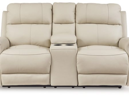 Dahlmoore Power Reclining Loveseat with Console Online now