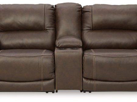 Dunleith 3-Piece Power Reclining Loveseat with Console Online