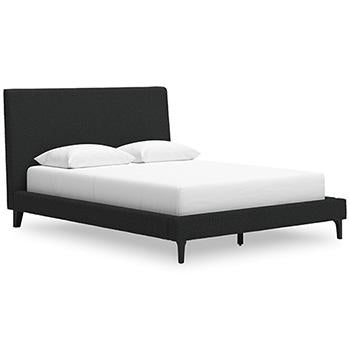 Cadmori Upholstered Bed with Roll Slats Hot on Sale