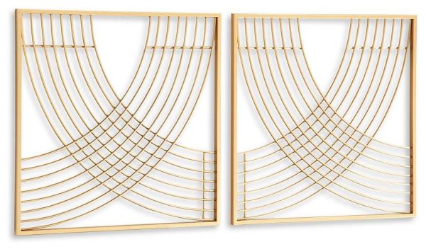 Dalkins Wall Decor (Set of 2) For Cheap