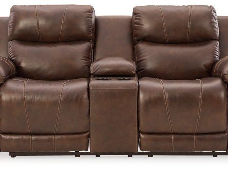 Edmar Power Reclining Loveseat with Console Discount