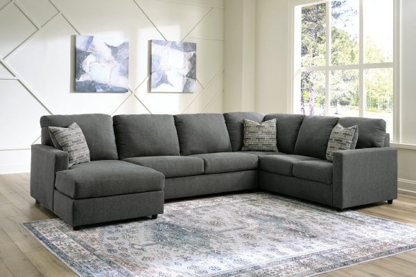 Edenfield 3-Piece Sectional with Chaise on Sale