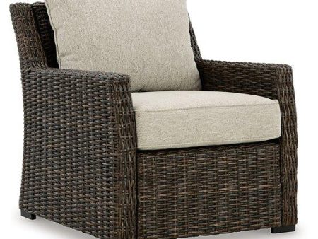 Brook Ranch Outdoor Lounge Chair with Cushion on Sale