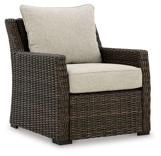 Brook Ranch Outdoor Lounge Chair with Cushion on Sale