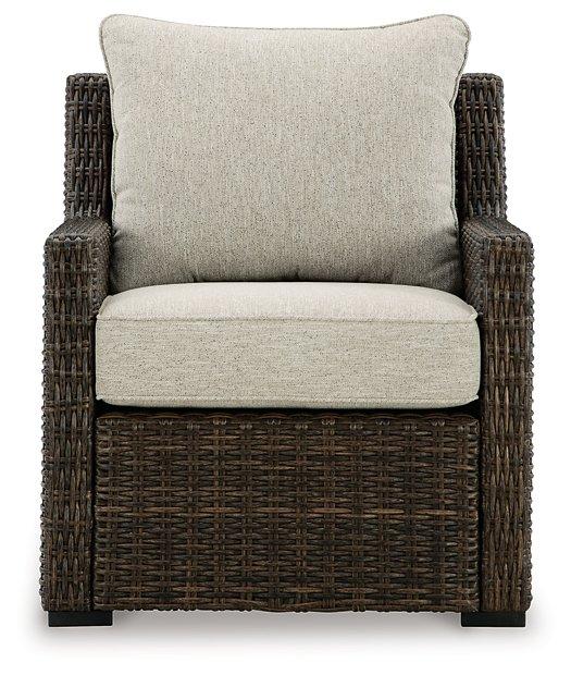 Brook Ranch Outdoor Lounge Chair with Cushion on Sale