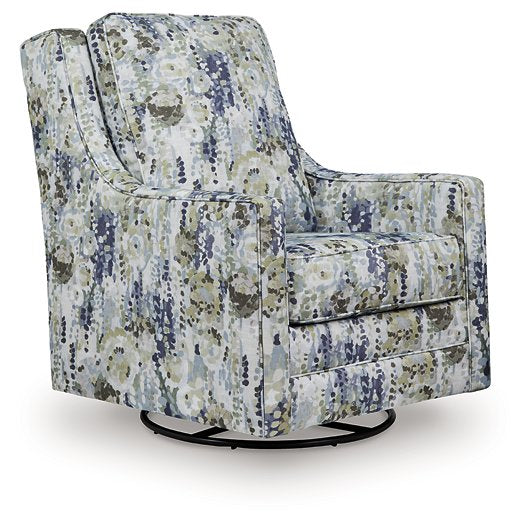 Dustinford Swivel Glider Accent Chair on Sale