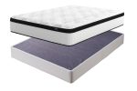 Chime 12 Inch Hybrid Mattress Set For Sale