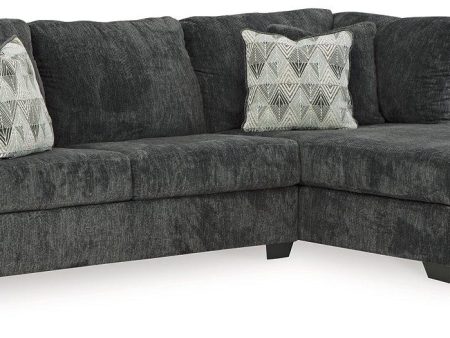 Biddeford 2-Piece Sleeper Sectional with Chaise Sale