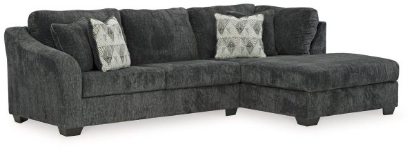 Biddeford 2-Piece Sleeper Sectional with Chaise Sale