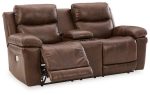 Edmar Power Reclining Loveseat with Console Discount