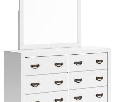 Binterglen Dresser and Mirror Online