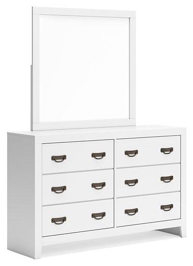 Binterglen Dresser and Mirror Online