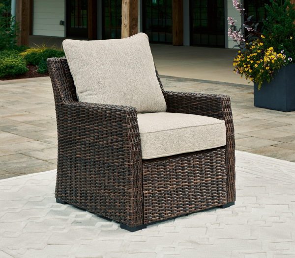 Brook Ranch Outdoor Lounge Chair with Cushion on Sale