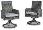 Elite Park Swivel Chair with Cushion (Set of 2) Discount