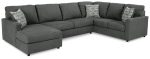 Edenfield 3-Piece Sectional with Chaise on Sale