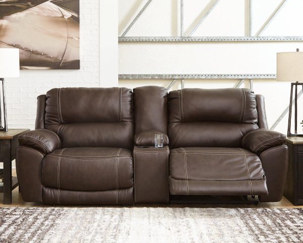 Dunleith 3-Piece Power Reclining Loveseat with Console Online