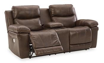 Edmar Power Reclining Loveseat with Console Discount