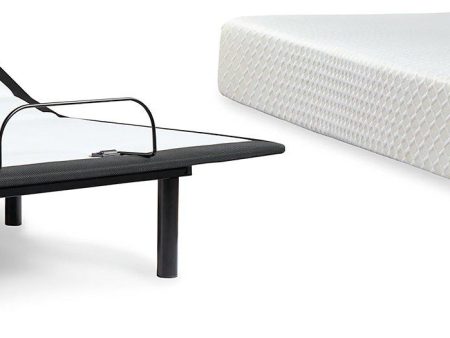 Chime 12 Inch Memory Foam Mattress and Base Set For Cheap