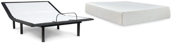 Chime 12 Inch Memory Foam Mattress and Base Set For Cheap