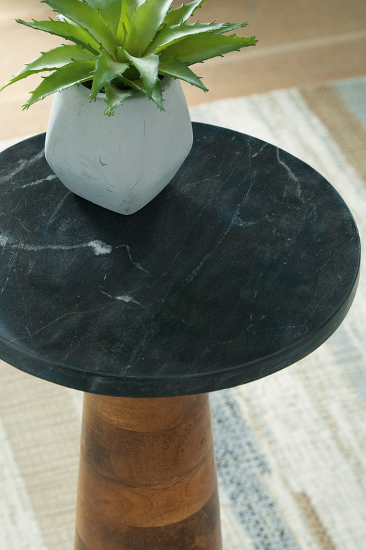 A4000633 Accent Table (Marble Top) Fashion