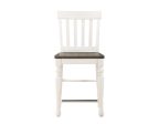 Joanna Two Tone 24″ Counter Stool Online now