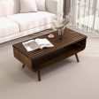 Alice Coffee Table Walnut Cheap