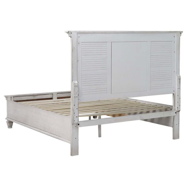 Franco Storage Bed Antique White For Sale