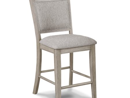 FULTON COUNTER HT CHAIR ALL GREY For Sale