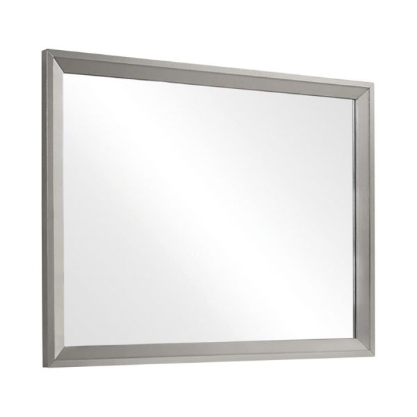 Ramon Dresser Mirror Metallic Sterling Online Sale