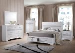 Miranda 2-drawer Storage Bed White For Discount