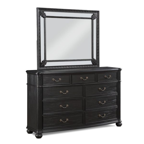 Kingsbury Transitional Dresser Mirror For Discount