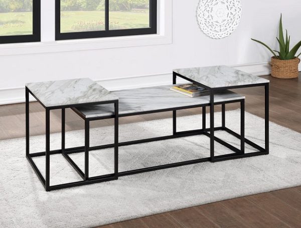 ADOLA 3-PK NESTING TABLE Hot on Sale