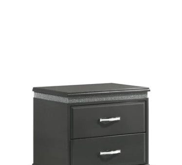 Frampton Gray Nightstand For Discount