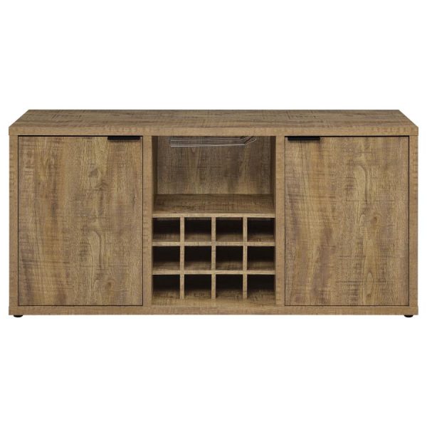 Jamestown 2-Door Dining Sideboard Buffet With Wine Storage Mango Brown Online