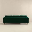 Amber Mid Century Modern Dark Green Luxury Modern Velvet Sofa Online Sale