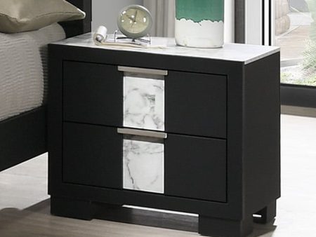 Rangley Contemporary 2-Drawer Nightstand on Sale